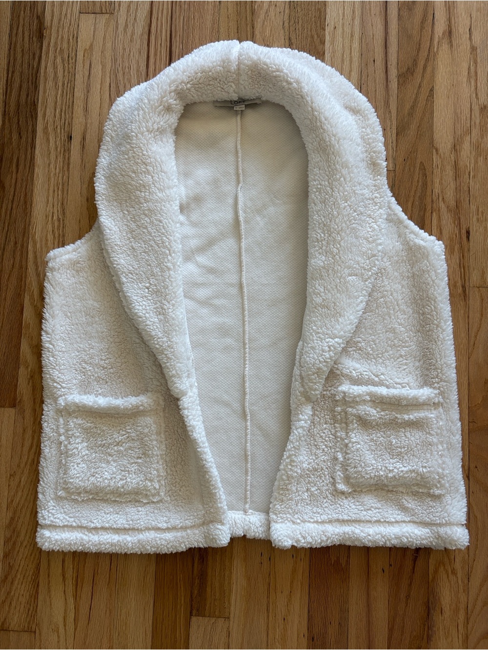 LOFT Fuzzy Vest